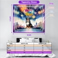 thumbnail image 5 of Happy New Year with Bernese Mountain Dog Fireworks Holiday Xmas Winter 2025 Tapestry Berner Lover Gifts Wall Hanging Backdrop Home Decor - 00025, 5 of 5