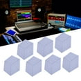 thumbnail image 1 of Sound Absorbing Wedges, Adhesive Flame Retardant Beveled Edges Acoustic Panels  For Recording Studios For Home Theaters, 1 of 8