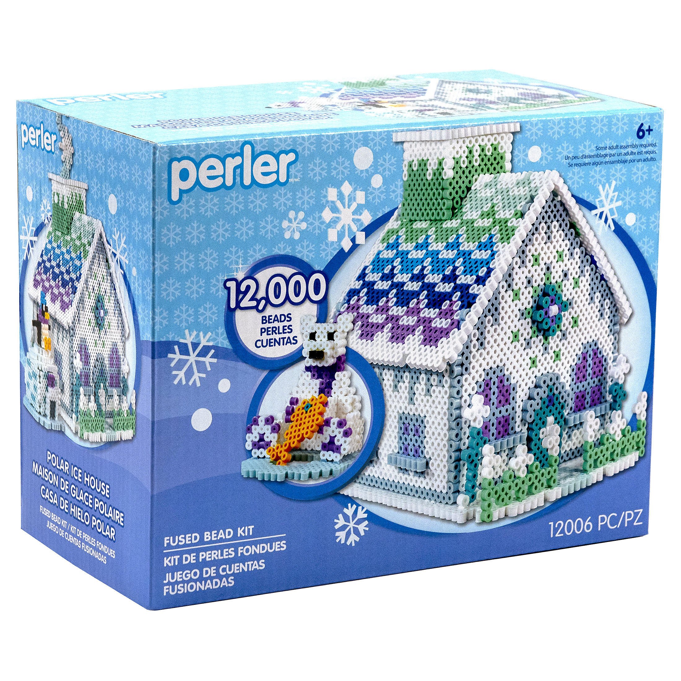 Perler Polar Ice House Fused Bead Kit, Ages 6 and up, 12006 - image 2 of 8