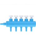 thumbnail image 1 of Plastic Aquarium Fish Tank Oxygen Pump Adapter 4mm Splitter Control Valve(5 Way), 1 of 5