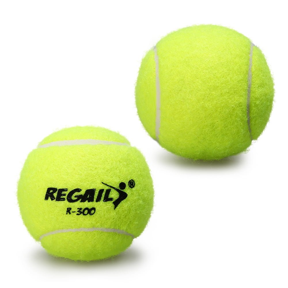 Pack of 6 Pressureless Tennis Balls with Mesh Bag Rubber Bounce Training M5Z0 