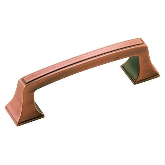 Amerock BP53030BC-XCP2 Mulholland Traditional Style Bar Cabinet Pull Handle 3" Center to Center Brushed Copper - pack of 2