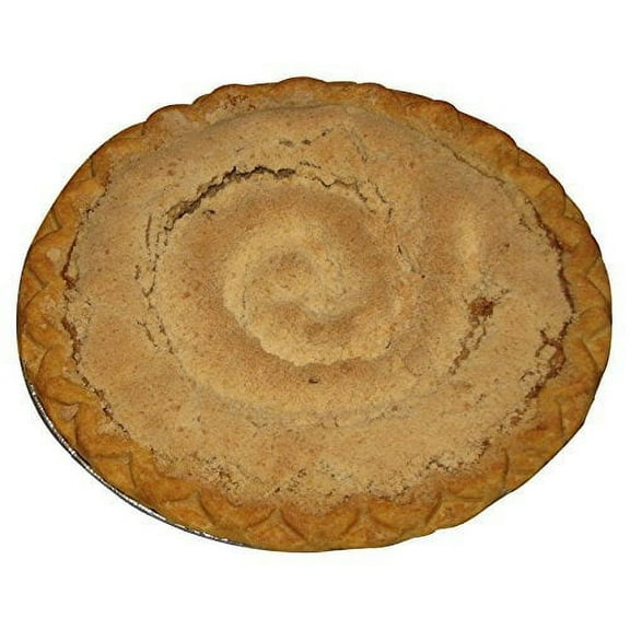 AmishTastes Bird-in-Hand Bake Shop Homemade Wet-Bottom Shoofly Pie, Favorite Amish Food, 9" Diameter/28 Oz. Pack of 2