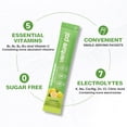 thumbnail image 4 of Venture Pal Sugar Free Electrolytes Powder Packets - Daily Hydration Packets | 5 Vitamins & 7 Electrolytes | Certified Vegan, Keto, Non-GMO | 16 Sticks, 4 of 5
