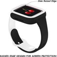 thumbnail image 3 of Compatible con Apple Watch Band con estuche de 42/44/45 mm, lindas y delgadas bandas de repuesto deportivas suaves de colores mezclados con cubierta protectora de parachoques para iWatch Series SE 6 5 4 3 2 1 ER, 3 of 6