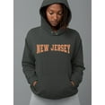 thumbnail image 2 of New Jersey Sports Style Hoodie Women -Image by Shutterstock, Female 3X-Large, 2 of 4