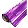 thumbnail image 1 of Siser Metal HTV Iron On Heat Transfer Vinyl 20" x 15ft (5 Yards) Roll - Purple, 1 of 3