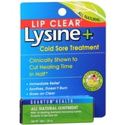Lip Clear Lysine+ Cold Sore Treatment 0.25 oz (Pack of 3)