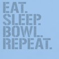 thumbnail image 3 of CafePress - Eat Sleep Bowl Repeat T Shirt - Men's Classic Graphic T-Shirt, 3 of 4