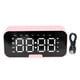 thumbnail image 2 of Reloj despertador con espejo Bluetooth Jadeshay altavoz portátil 2000 mAh, 2 of 8
