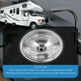 thumbnail image 3 of Oval RV Sink, RV Hand Wash Basin Large Capacity 446x346x150mm Versatile  for Boat Caravan Campers, 3 of 7