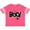 Football Pink and White, variant on Inktastic Halloween Boo with Spider and Web in Black Boys or Girls Toddler T-Shirt