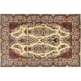 thumbnail image 1 of Ahgly Company Indoor Rectangle Traditional Red Brown Persian Area Rugs, 5' x 7', 1 of 6
