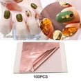 thumbnail image 3 of 5x100 Piezas De Hojas De Lámina Dorada Multiusos Para Manicura De Uñas, Artesanía Dorada,, 3 of 8