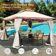 thumbnail image 6 of Topbuy 13’ x 10’ Outdoor Canopy Gazebo, Sun-proof & Drizzle-proof, 6 of 9