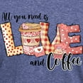 thumbnail image 3 of CafePress - All You Need Is Love And Coffee T Shirt - Mens Tri-blend T-Shirt, 3 of 4