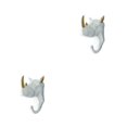thumbnail image 1 of Toystoory Colgador con forma de animal para el hogar sin perforaciones, abrigo, chaqueta, puerta, gancho trasero Type10 NO10, 1 of 6