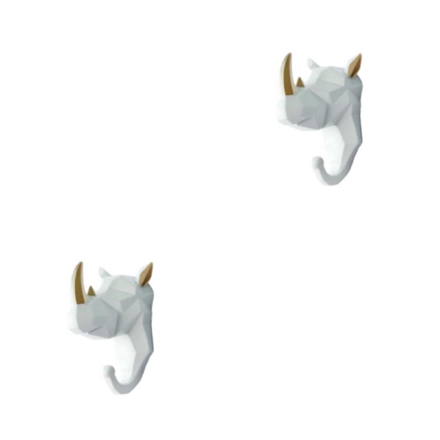 Toystoory Colgador con forma de animal para el hogar sin perforaciones, abrigo, chaqueta, puerta, gancho trasero Type10 NO10