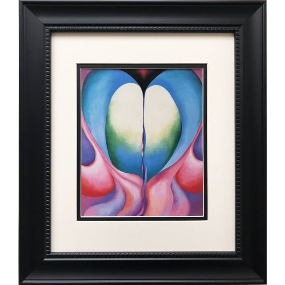 Georgia O'Keeffe "Series I- No. 8" Custom Framed New Generic