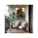 thumbnail image 1 of 5ft 2-piece set of green artificial bird of paradise plants para indoor home, sala de estar, y oficina decoration, 1 of 10