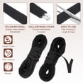thumbnail image 3 of Uxcell 10 Yards Corset Boning Casing, 3/8"(10mm) Nylon Plush Boning for Sewing, Bra Cover Casing Elastic Band Tape for Lingerie Wedding Bridal Gown Dress, Black, 3 of 6