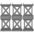 thumbnail image 2 of 6pcs Train Bridge Pier High Level Blocks Track Riser Stabilizers Train Bridge Supports Banmo, 2 of 2