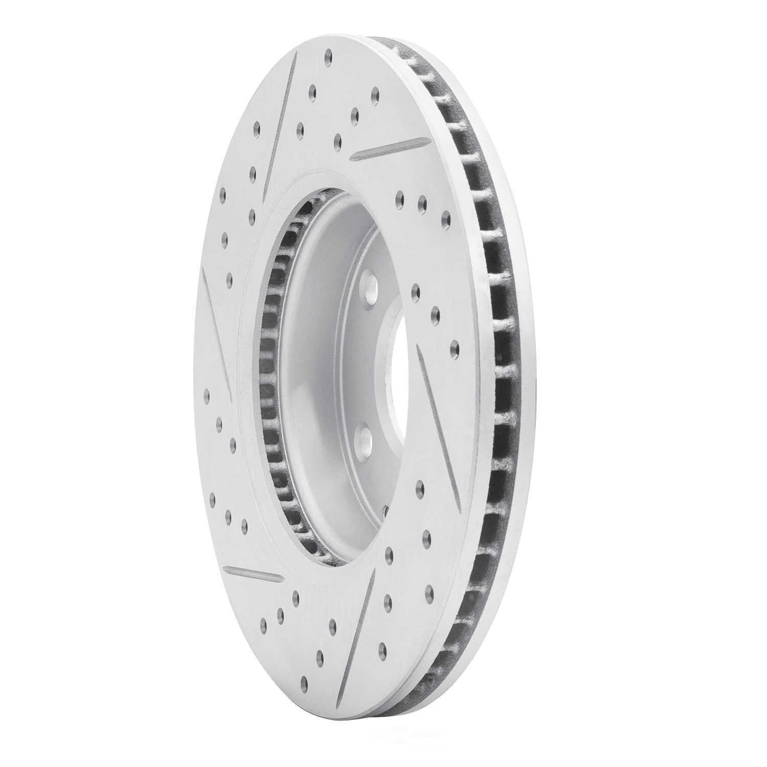 Dynamic Friction Company 830-80053R DFC Geoperformance Rotor - Drilled and Slotted