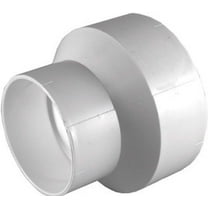 Charlotte Pipe Schedule 30 3 in. Hub x 1-1/2 in. Dia. Hub PVC Reducing Coupling