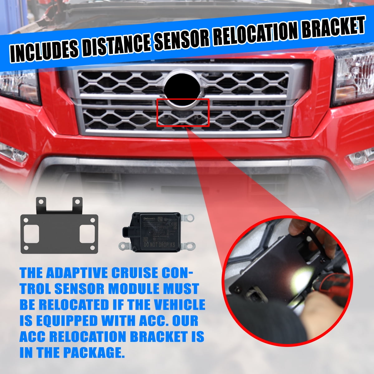 Heavy Duty Steel Front Bumper Winch Plate Fit for Nissan Frontier 2022 2023 2024,w/Licence Plate Bracket,Black Powder Coated