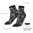 thumbnail image 6 of Fuzoiu Snake Print Adult Socks, Crew Moisture-wicking Socks, Unisex Cushion Crew Socks,Casual Sports Ankle Socks, 6 of 7