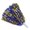 Blue Gold, variant on 12 PCS Spirited Cheerleading Pom Poms, Bright Handheld Cheering Poms for Cheer Squad.
