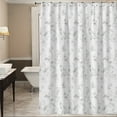 thumbnail image 6 of FNGZ Clearance! Shower Curtain Printed Fabric Shower Curtain Thickened Waterproof Cloud Shower Curtain with Hook, 6 of 7