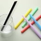 thumbnail image 3 of 100pcs Plastic Straws Milkshake Wide Disposable Bubble Tea Drinking Straw Large, 3 of 3