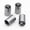 Black Toyota, variant on 4Pcs Metal Tire Valve Caps for Toyota Corolla CHR RAV4 Prius Yaris Hilux Auris Avensis, Car Wheel Air Valve Core Cover, Auto Accessories