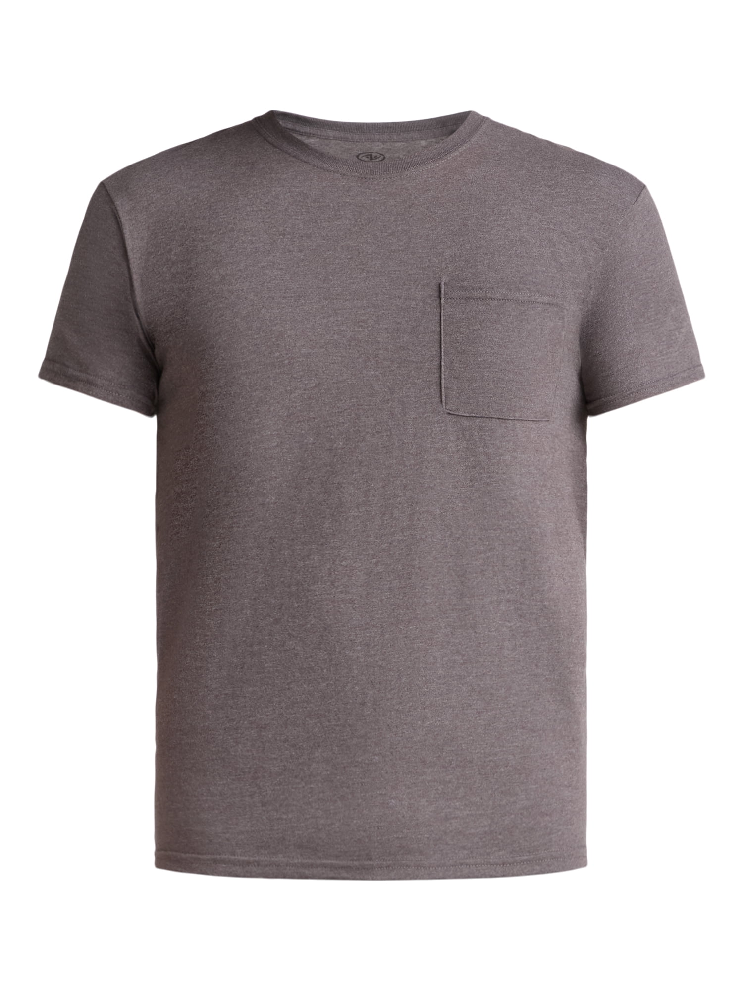 Athletic Works Men's and Big Men's Cotton Pocket Tee, 4-Pack, Sizes XS-5XL