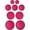 Fusia, variant on Replacement Lids for Pyrex Containers (2) 1-Cup (3) 2-Cup (2) 4-Cup (2) 7-Cup (Blue-Red)