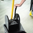 thumbnail image 6 of 21.25" L x 16.25" W x 36" H Large Cleaning Bucket with Wheels for Easy Cleaning, Commercial Rectangular Mop Bucket (Gray), 6 of 8