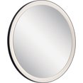 thumbnail image 1 of Kichler Canada Ryame Miroir LED 31,5 Pouces en Noir Mat-Dimmable, Design Moderne, 1 of 7