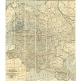 thumbnail image 2 of Vintage Maps 15x17 White Modern Wood Framed Museum Art Print Titled - Russia in 1918 during WWI, 2 of 4
