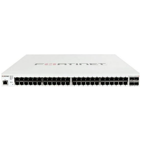 Fortinet FortiSwitch 248E 52Port 24x10/100/1000 PoE/4xGigabit SFP Managed Switch