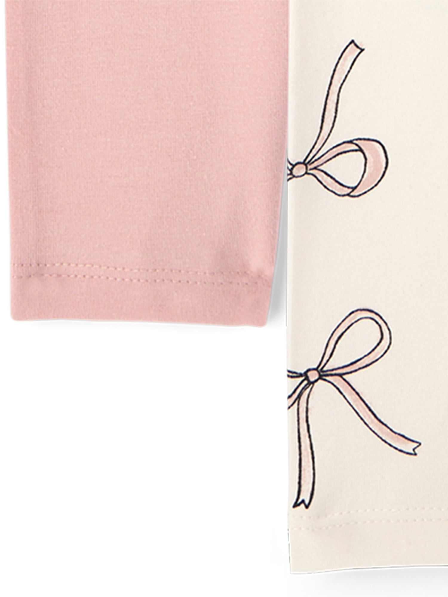 The Children's Place Toddler Girls Bow Leggings, 4-Pack, Sizes 12M-5T