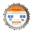thumbnail image 2 of Disque de Chaîne de Meulage d'Angle, Roue de Tronçonneuse Circulaire 5 Pouces, 2 of 7