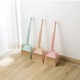 thumbnail image 3 of Small Broom and Dustpan Set Learning Sweeping Tool Toddler Broom Brush for Home Bedroom Kitchen Cleaning Toy, 3 of 8