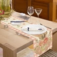 thumbnail image 1 of Ovzne Chemin de Table Décoration de Vacances de Pâques Chemin de Table Imprimé Lin Salon Table Basse Décoration Nappe en Liquidation, 1 of 7