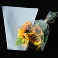 thumbnail image 3 of Flower Packaging Bag Wrapping Bags 200 Pcs Cellophane Bopp Clear Gift Decor Plastic for Packing Zip, 3 of 6