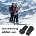 thumbnail image 3 of CSChome Walking Stick Head Covers Shock Resistant Non-slip Wear-Resistant High Stability Slip-Resistant Walking Sticks Tip Covers 2Pcs Trekking Pole Head Covers, 3 of 7