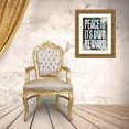 thumbnail image 3 of Grey, Jace 25x32 Gold Ornate Wood Framed with Double Matting Museum Art Print Titled - Peace K, 3 of 4