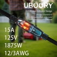 thumbnail image 2 of Cable de extensión Uboory impermeable 30 m 12/3 SJTW Heavy Duty, 2 of 7