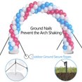 thumbnail image 4 of Balloon Arch Kit with Base for Birthday Party Decorations, Adjustable Balloon Arch Stand for Floor with Pumps, Water Fillable Base, Balloon Clips for Graduation Wedding Baby Shower Party Supplies, 4 of 6