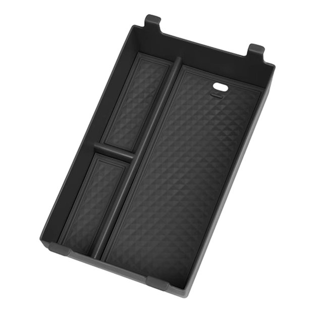 Almencla Car Armrest Storage Box Parts Storage Box for Changan Shenlan Deepal S7 Black